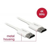 DeLock Kabel HDMI A Stecker > HDMI A Stecker 3D 4K 4,5m Slim