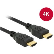 DeLock Kabel HDMI A Stecker > HDMI A Stecker 4K, 1m