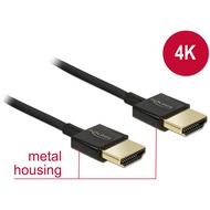 DeLock Kabel High Speed HDMI mit Ethernet - HDMI-A Stecker >