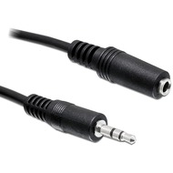 DeLock Kabel Klinke 3,5mm 3 Pin ST/ BU 5,0m