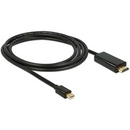DeLock Kabel Mini Displayport 1.1 Stecker>HDMI-A Stecker 2 m