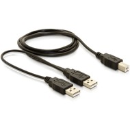 DeLock Kabel USB 2.0-B USB-A Strom + Strom Daten