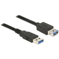 DeLock Kabel USB 3.0 A Stecker > USB 3.0 A Buchse 0,5 m