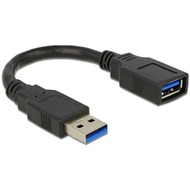 DeLock Kabel USB 3.0 Verlngerung, A/ A 15cm St/ B