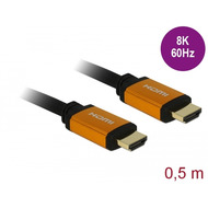 DeLock Ultra High Speed HDMI Kabel 48 Gbps 8K 60 Hz 0,5 m