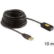 DeLock USB 2.0 Kabel, Verlängerung aktiv 10m