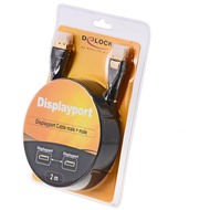 DeLock Video- /  Audiokabel - DisplayPort St-St 2m