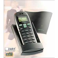 Elmeg DECT 100 ISDN DECT Systemtelefon - anthrazit