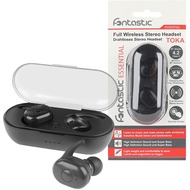 Fontastic Essential Essential True Wireless Stereo Kopfhörer Toka sw Musik und Telefonieren, inkl. tragbare Ladestation