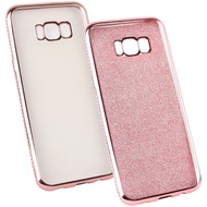 Fontastic Softcover Clear Diamond Ultrathin rosegold komp. mit Samsung Galaxy S8