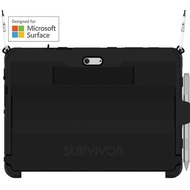 Griffin Survivor Slim Case mit Schultergurt, Microsoft Surface Go, schwarz, bulk, GFB-012-BLK