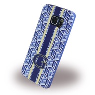 Guess G-Cube - TPU Handy Cover/  Case/  Schutzhülle - Samsung G925 Galaxy S6 Edge - Blau