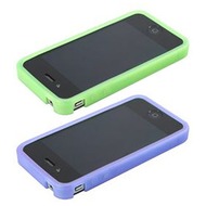 iCandy Pro Case Glow (2 Stück) für iPhone 4 /  4S, blau + grün