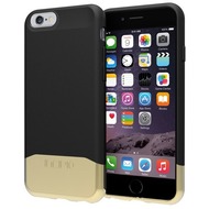 Incipio EDGE CHROME für iPhone 6, schwarz-gold