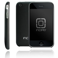 Incipio Feather fr iPhone 3G, metallic-schwarz