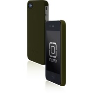 Incipio Feather fr iPhone 4, matt braun-oliv
