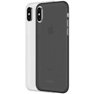 Incipio Feather Light Case, 2 Pack, Apple iPhone X, smoke & frost