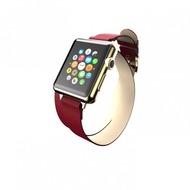 Incipio Reese Double Wrap Lederband Apple Watch 38mm rot WBND-003-RED