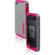 Incipio Silicrylic fr iPhone 4, pink-silbergrau