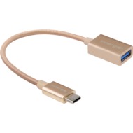 Innergie MagiCable - USB-C zu USB Female - Gold