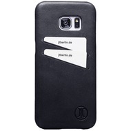 JT Berlin LederCover Style - Samsung Galaxy S7 edge - schwarz