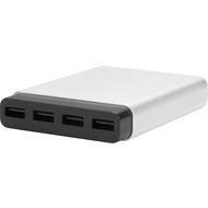 Just Mobile AluCharge, Multi-Port (4x) USB-Ladegerät