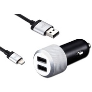 Just Mobile Highway Max Deluxe Car Charger 2x USB + Lightning Kabel