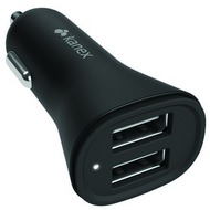Kanex Dual-USB KFZ-Ladegerät V2 - 1,0A & 2,4A - schwarz