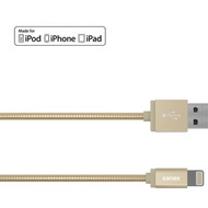 Kanex DuraFlex Charge/ Sync-Kabel - Lightning auf USB-A - 1,2m - gold