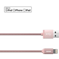Kanex DuraFlex Charge/ Sync-Kabel - Lightning auf USB-A - 1,2m - rose gold