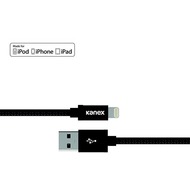 Kanex Premium Charge/ Sync-Kabel - Apple Lightning auf USB-A - 1,2m - matt schwarz