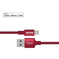 Kanex Premium Charge/ Sync-Kabel - Apple Lightning auf USB-A - 2m - rot