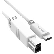 Kanex USB-C auf USB-B 3.0 Kabel - 1.20m - weiß