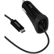 Kanex USB-C KFZ-Ladegerät - 1.20m - schwarz