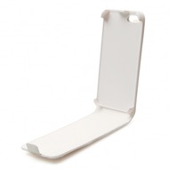 Konkis PU Flip Tasche/ Hülle/ Case, Apple iPhone 5/ 5S/ SE, Weiß