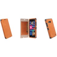 Krusell Kiruna Flip Case für Nokia Lumia 730/ 735, camel