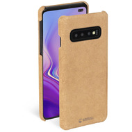 Krusell Broby Cover for Galaxy S10+ cognac