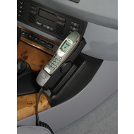 Kuda Lederkonsole für BMW X5 ab 3/ 00 bis 12/ 06 Kunstleder schwarz