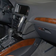 Kuda Lederkonsole für Audi Q5 ab 2008 Echtleder schwarz
