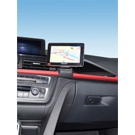 Kuda Navigationskonsole für BMW 3er ab 02/ 2012 (F30 F31 F34) & 4er Navi Echtleder schwarz 5020