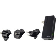 Leitz Complete USB Reise-Netzteil und Powerbank 3000, schwarz