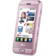 LG GT400 Viewty smile, pink