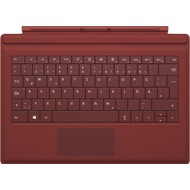 Microsoft Surface Pro 3 Type Cover (QWERTZ) - rot