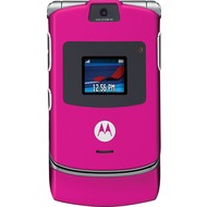 Motorola RAZR V3 hot pink