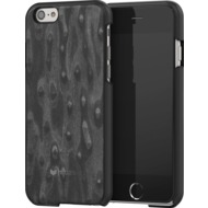 Mozo iPhone 6/ 6s Back Cover - schwarzes Naturholz - schwarz