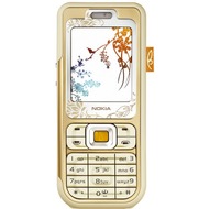 Nokia 7360, warm amber
