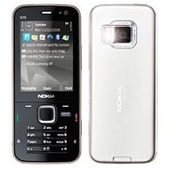 Nokia N78, pearl white