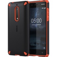 Nokia Rugged Impact Case CC-502 for Nokia 5 Orange Black