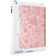 Ozaki iCoat Travel foldable case für iPad 2 /  3, Paris (pink)