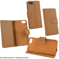 OZBO Ledertasche "Diary Piel" - braun - NFC (RFID) Leseschutz, für Apple iPhone 7